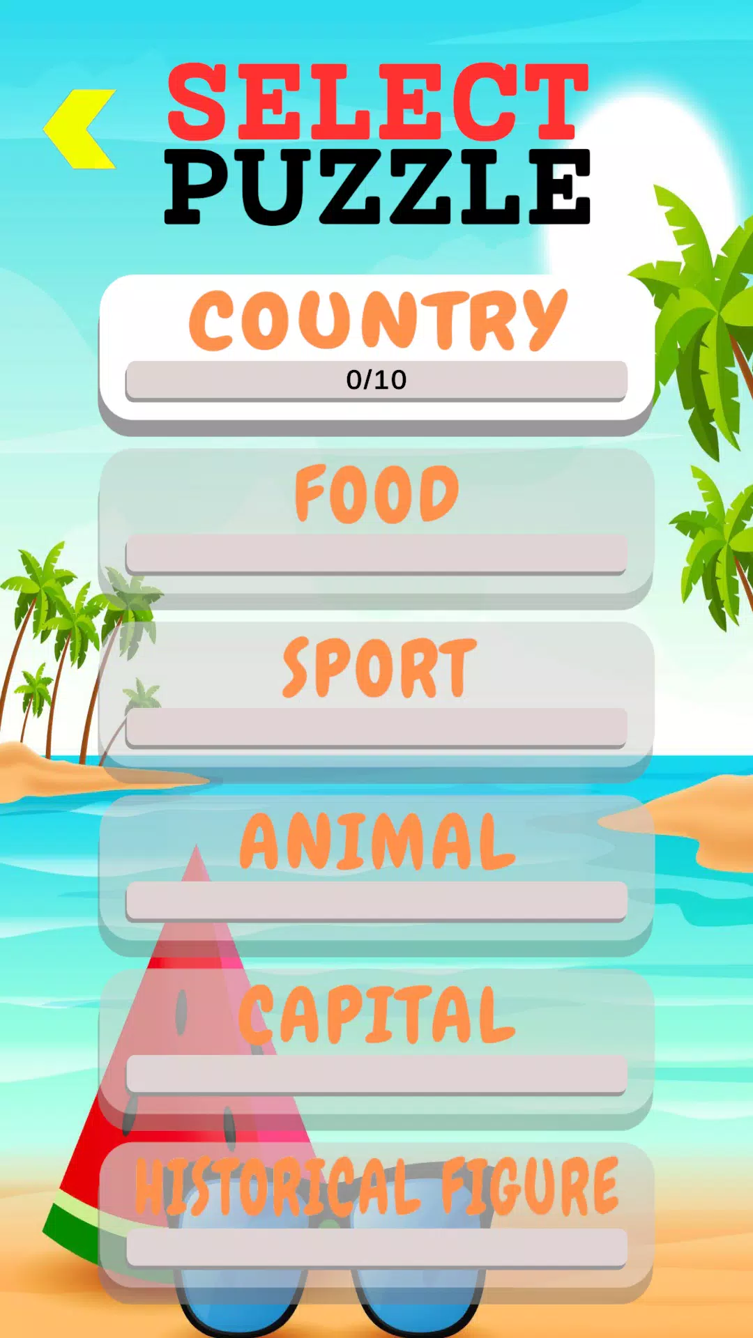 Word Jioz puzzle select