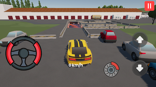 Parking Master 3D pause menu
